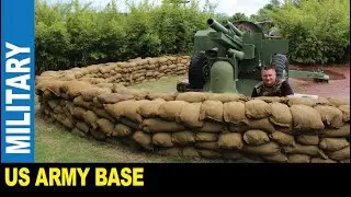 Vietnam war experience real military base exhibit bunkers | Jarek in Charleston South Carolina USA