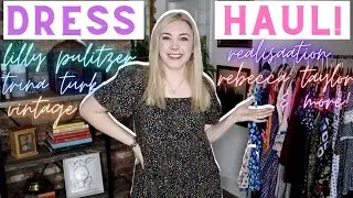 ~50% Off Dresses Sale~ Huge Thrift Haul! *Lilly Pulitzer, Rebecca Taylor, Realisation, & More*