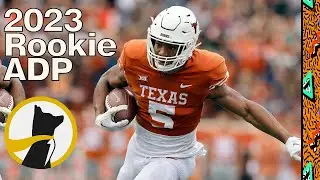 🏈 2023 ROOKIE ADP on UNDERDOG