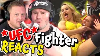UFC Fighter Reacts to *FUNNY* FIGHT VIDEOS & FAILS