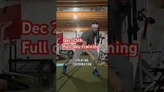 Dec 25th full training day #speedtraining #dadmode #athleteworkout #fitdad