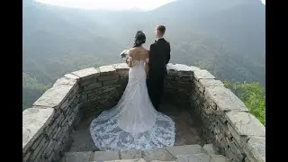 We Eloped! Wiseman's View, Linville Gorge