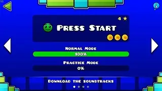 Press Start Speedrun (Geometry Dash Subzero)