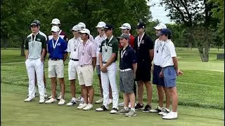 Love makes Central school history, finishes third in Class 5 state golf tournament