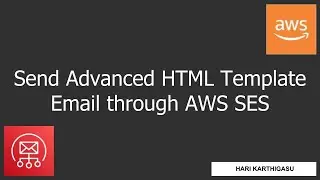 AWS SES Send HTML Template EMail