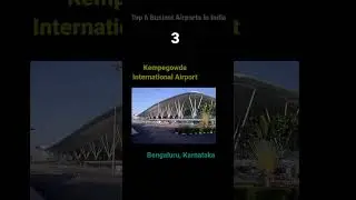 Top 6 Busiest Airports in India #top #busy #airport #india #shorts