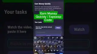 Earn Money Quickly | Tapswap code || tapswap code | Earn Money Quickly #tapswapcode #crypto