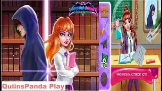 Secret High School 6 - Library Mystery  Beauty Salon Games