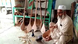 Sitar Making in Pakistan New Crafty work 2021 Village video of #crafty new ideas 2022