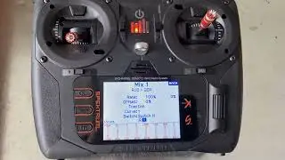 Setting differential thrust on an NX8