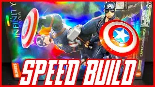 BLOKEES CHAMPION CLASS INFINITY SAGA CAPTAIN AMERICA MODEL KIT | Speed Build