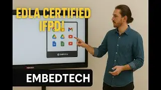 EDLA Certified IFPD by EMBEDTECH &ndash; The Future of Smart Classroom & Collaboration!