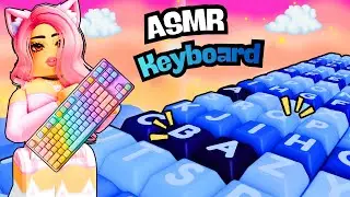 Roblox ASMR Relaxing Thocky Keyboard Tower 💤