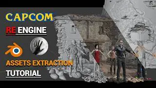 Учебное пособие по извлечению ресурсов из RE Engine | Экспорт 3D-моделей из видеоигр!