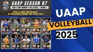 FEU vs. Ateneo, UE VS NU - UAAP Season 87 Men's and Women's Round 2 Game April 9, 2025