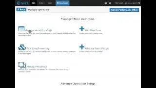 How to sort Menu catalog from POS