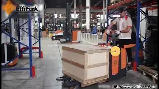 Effifork electric standing on pallet truck XPAT30
