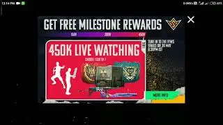 FFWS Live Watching Free Gift Items || Free Glow Wall || Tournament Gift Items 😘😘