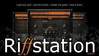Riffstation Demo & Review - speed up, slow down, pitch shift, instrument isolation  pt.1