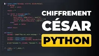 Coding a Caesar Cipher in Python - Beginner Projects