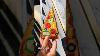 SQUISHY PIZZA DARI SAMPAH #pedulilingkungan #sampahplastik #squishy #pizza #shorts