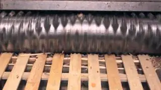 From Pallet to animal bedding
