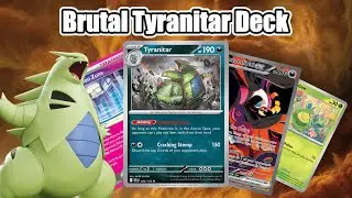 Item Locking Tyranitar Deck: Tips and Tricks to Build this Brutal deck!