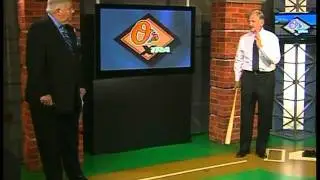 Rick Dempsey demonstrates why Nick Markakis is tough to defend