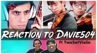 Davie504 Reaction: BASS vs VIOLIN Epic Battle (ft. TwoSetViolin)
