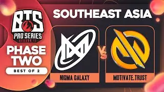NGX.SEA vs MG.Trust Game 2 - BTS Pro Series 11 SEA: Groups w/ Ares & Danog