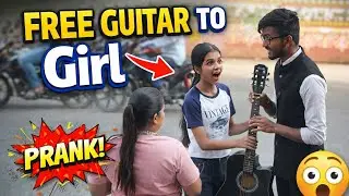 Public Me Guitar Baja Kar Prank 😱 | Real Reactions | Mr.Kunal |