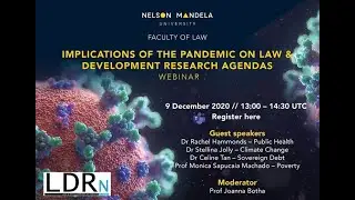 Implications of the Pandemic on Law & Development Research Agendas