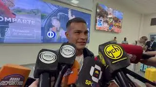 Declaraciones de Mat&iacute;as Lugo, nuevo jugador de #BarcelonaSC a su arribo a #Guayaquil