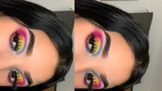 MAKEUP TUTORIAL FT COLOURPOP SHE&rsquo;S A RAINBOW PALETTE | KATHERINE VARGAS