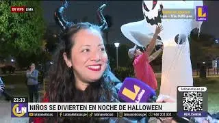 Halloween: niños y adultos recorren Lima disfrazados de sus personajes favoritos