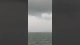 Live Footage | Nisarga Cyclone | Jamnagar Coast | Water Vertex Column |