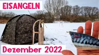 Eisangeln im Dezember 2022 auf Winterhechte und Co.