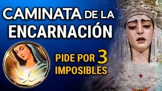 Caminata de la Encarnación a la Virgen María | Pide 3 Imposibles a Nuestra Señora