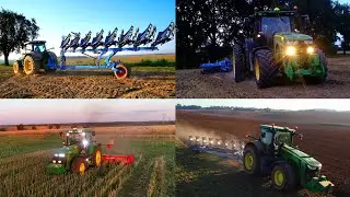 Ciężka orka | Uprawa ściernisk | Mulczer | Prace pożniwne | @johndeere
