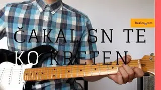 Kitarska lekcija - Mi2 - Čakal sn te ko kreten #145