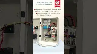 Digital 1 Phase Control Panel Superstar | Digital Starter | Youtube Shorts