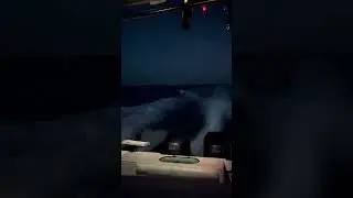 Running In The Bahamas At Night #bahamas #fishingboat