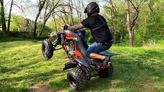 &iexcl;Aprendiendo a Hacer Wheelie! Mi Experiencia con el NUEVO 2023 Yamaha Raptor 700r se