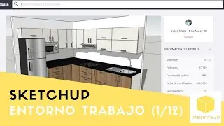 (01/12)  TUTORIAL SKETCHUP - CONCEPTOS BÁSICOS