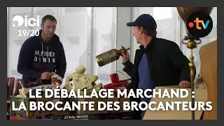 Le déballage marchand, la brocante des brocanteurs et des antiquaires réservée aux pro