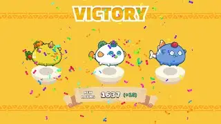 Axie Infinity Game Play AAP Double Anemone | 1600+ MMR
