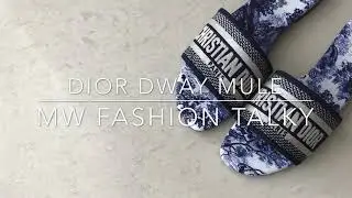 DIOR DWAY MULE - MW FASHION TALKY