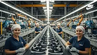 Как на самом деле изготавливаются кроссовки Nike &ndash; полный производственный процесс.