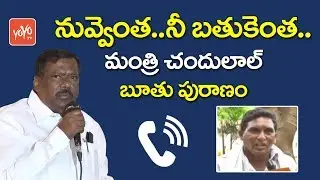 నువ్వెంత..నీ బతుకెంత..మంత్రి చందూలాల్ బూతు పురాణం | TS Minister Chandulal Recorded Call | YOYO TV
