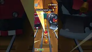 Subway Surfers Amazing Tunnel View 😱 | Most Satisfying Run #Shorts